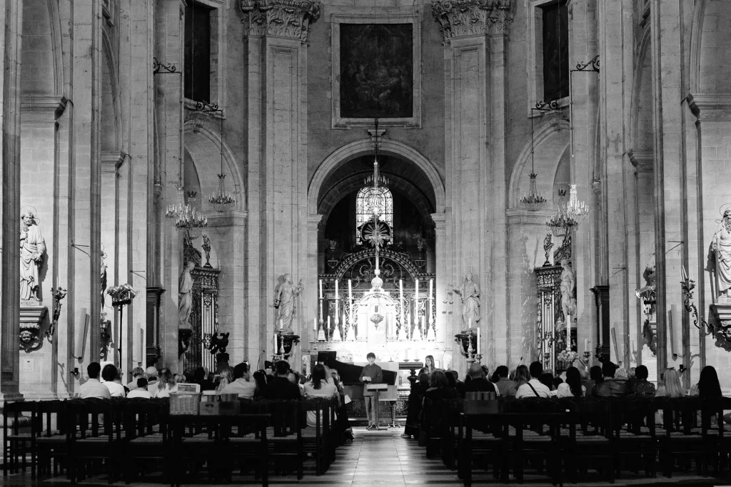 Concert in a church