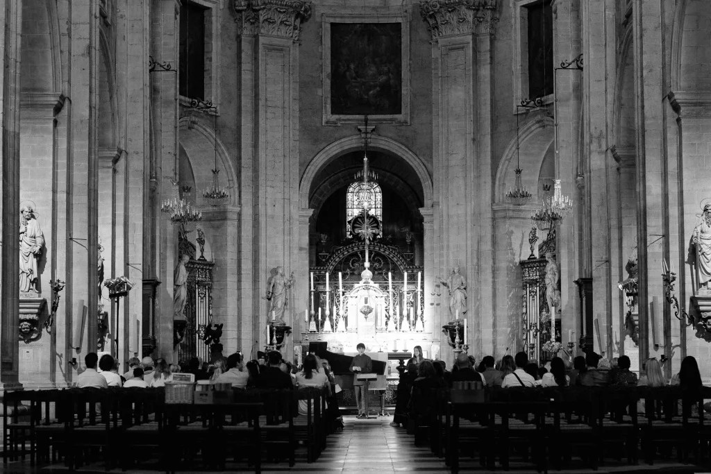 Concert in a church